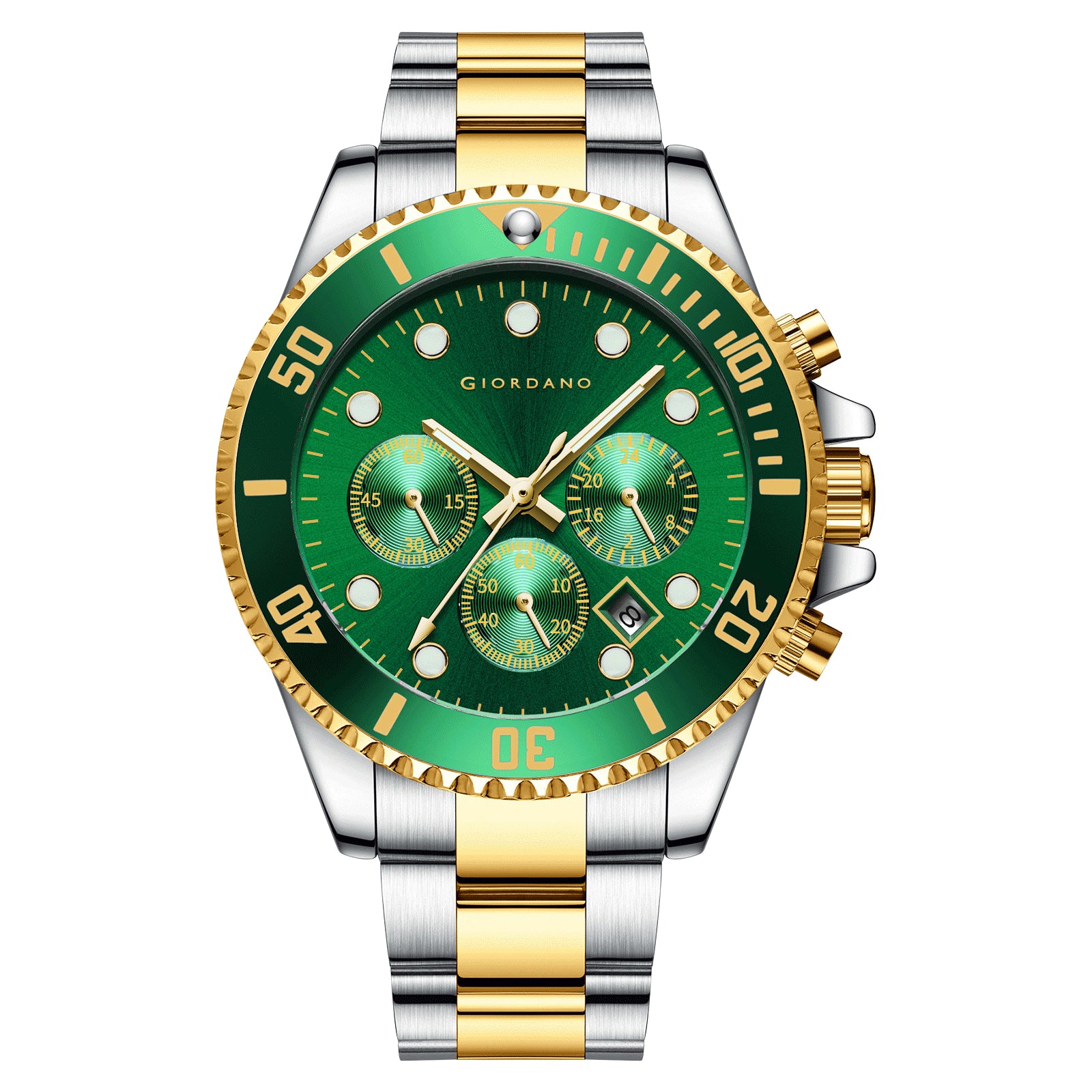 जियोर्जियो मल्टी-फंक्शन एनालॉग रिस्ट वॉच पुरुषों के लिए वाटर रेजिस्टेंट और क्लासी डायल और स्ट्रैप के साथ | अपने लुक को पूरा करें | पुरुषों और लड़कों के लिए आदर्श उपहार | GZ-50085-66