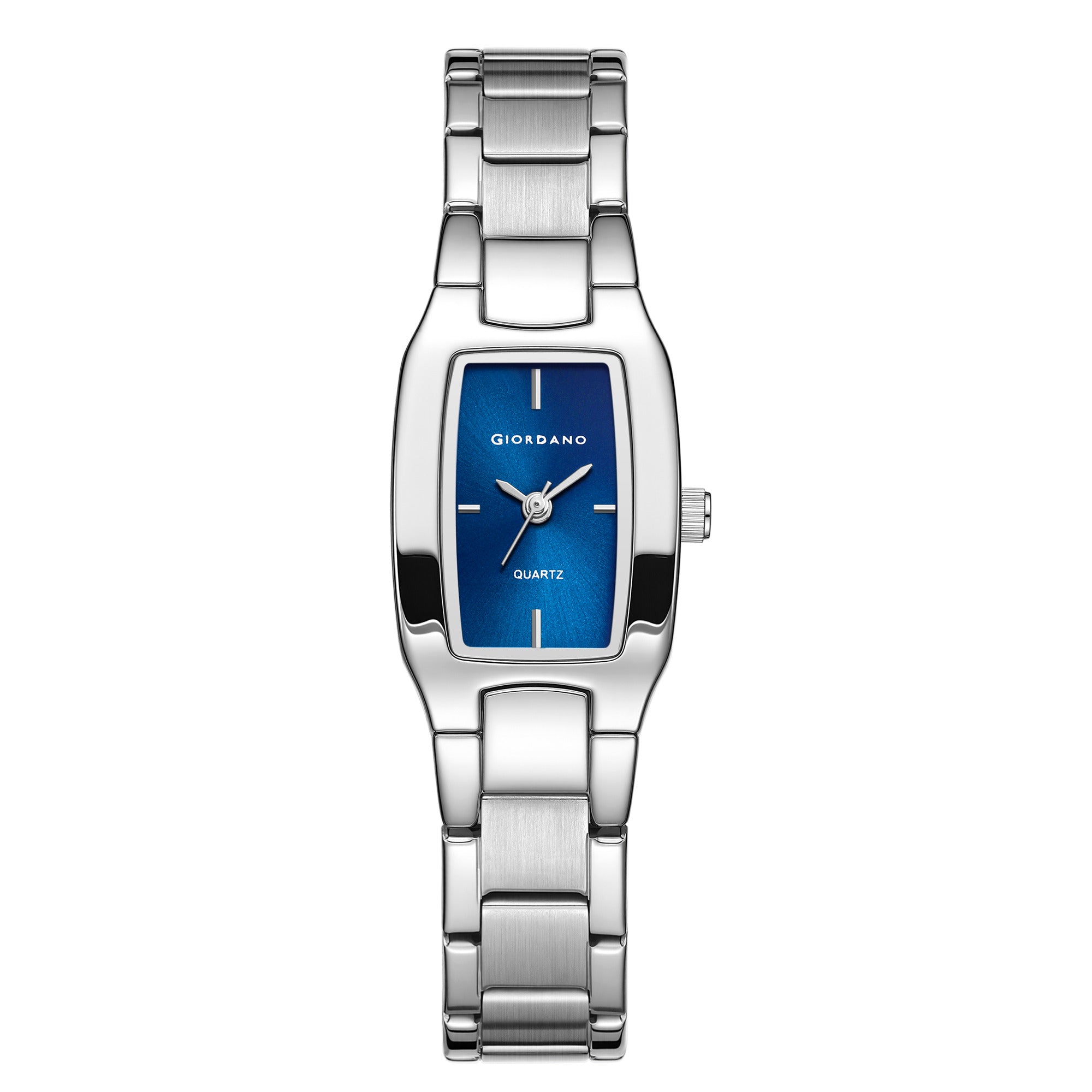 Giordano Classic Analog Watch Watch for Women with Rectangular Dial, Quartz Movement & Stainless Steel Strap - GZ-60170-44