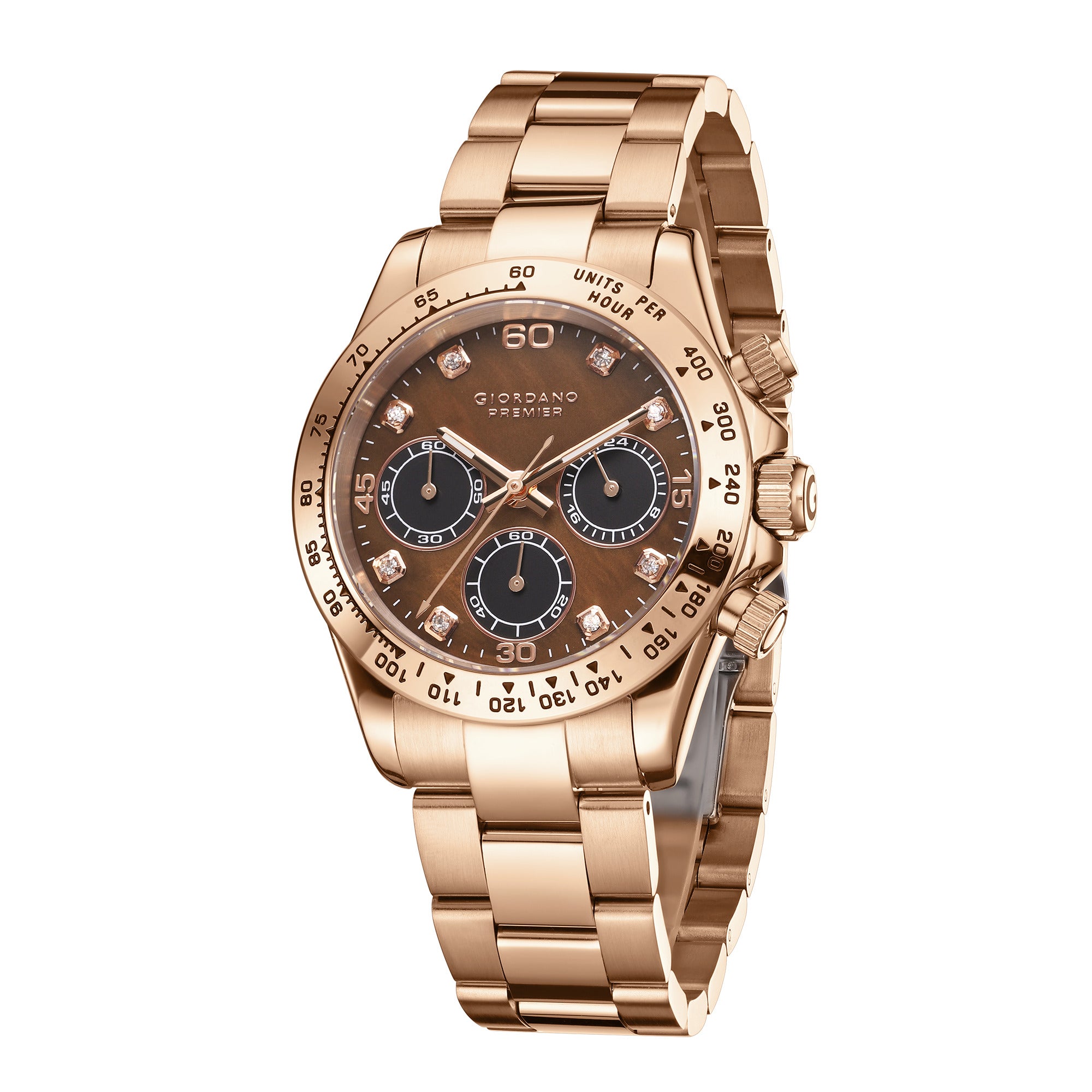 Giordano Premier Eleganza Collection Chronograph Analog Quartz Watch for Men - GZ-50242-02