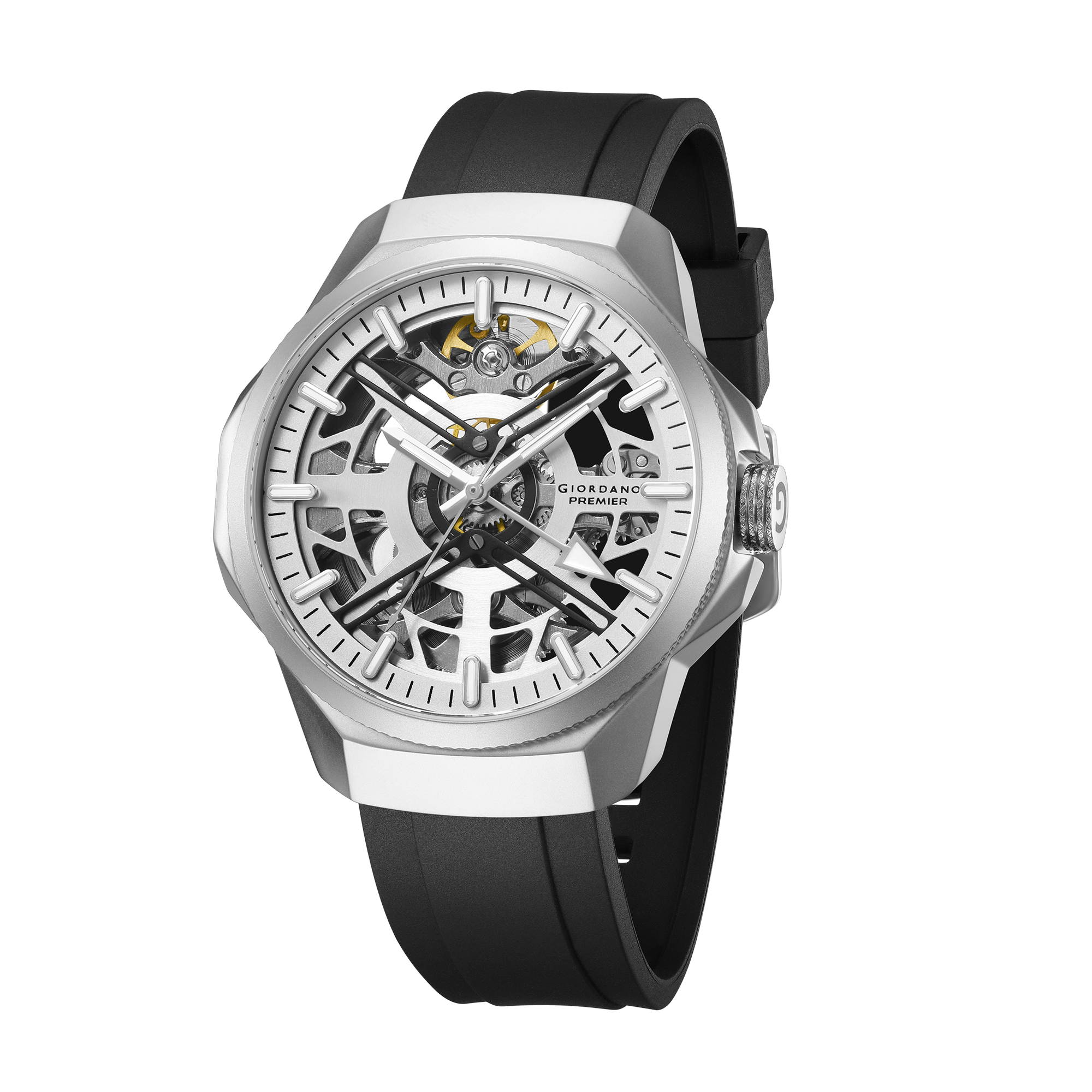 Giordano Premier Eterno Collection Analog Quartz Watch for Men - GZ-50231-01