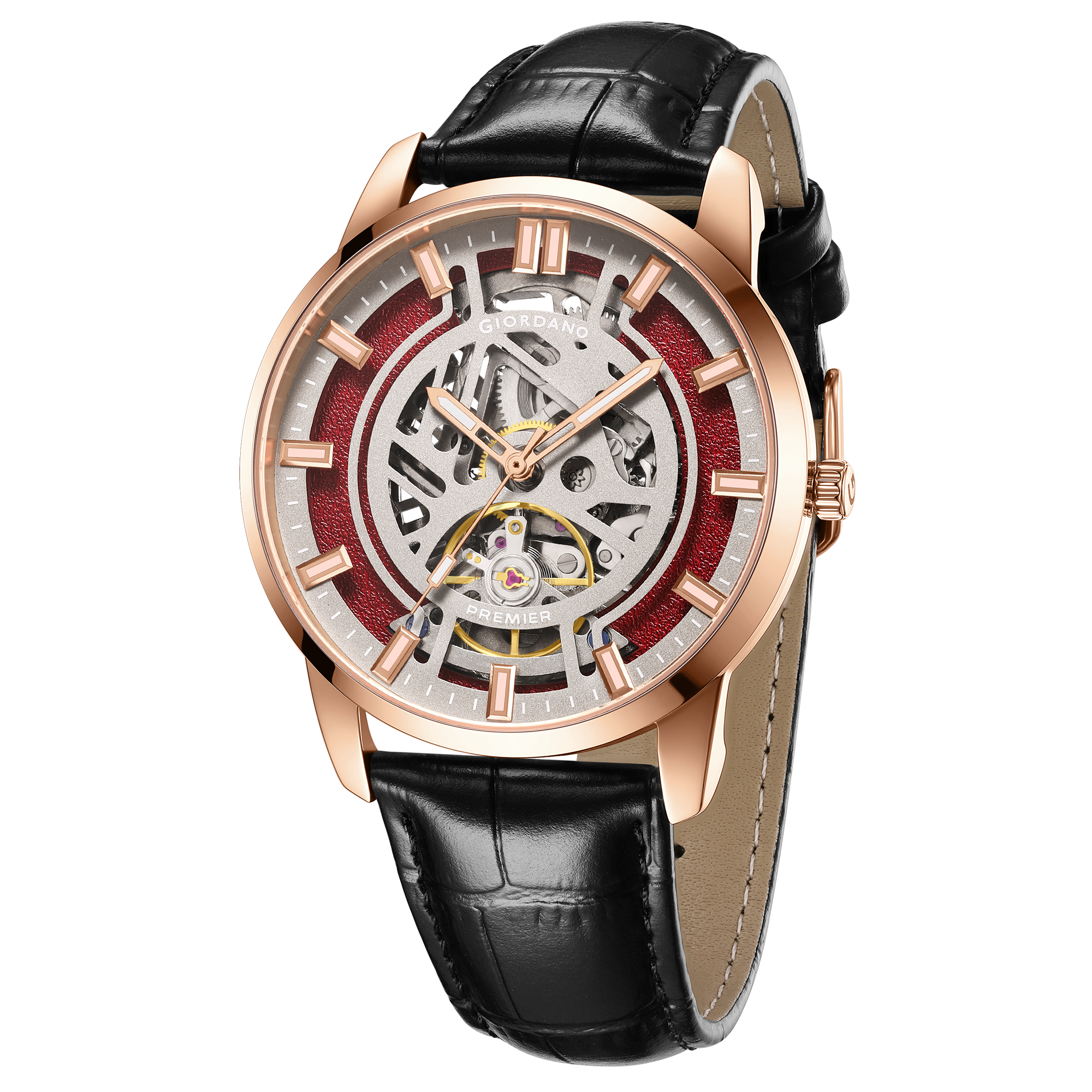 Giordano Premier Eterno Collection Analog Quartz Watch for Men - GZ-50231-03