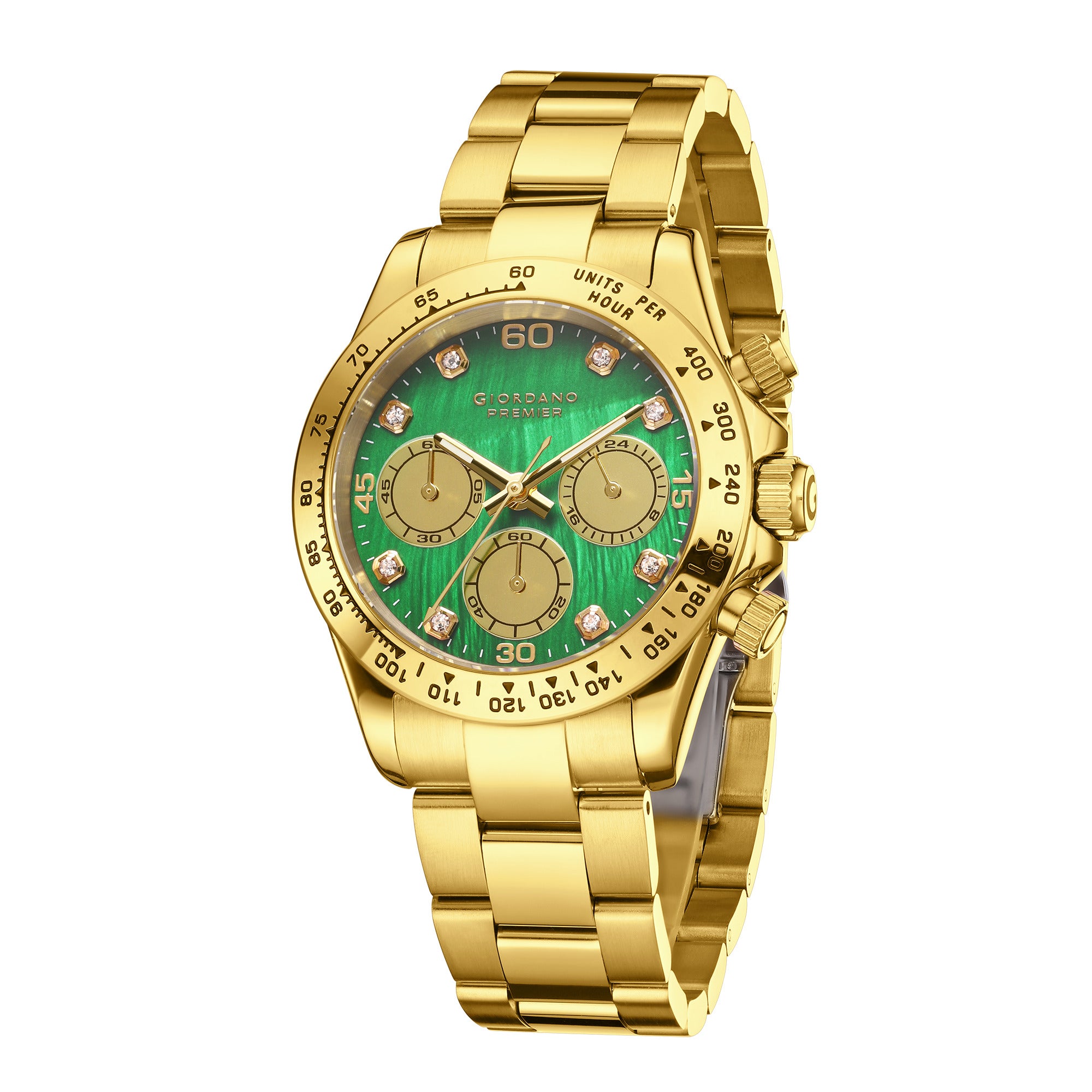 Giordano Premier Eleganza Collection Chronograph Analog Quartz Watch for Men - GZ-50242-03