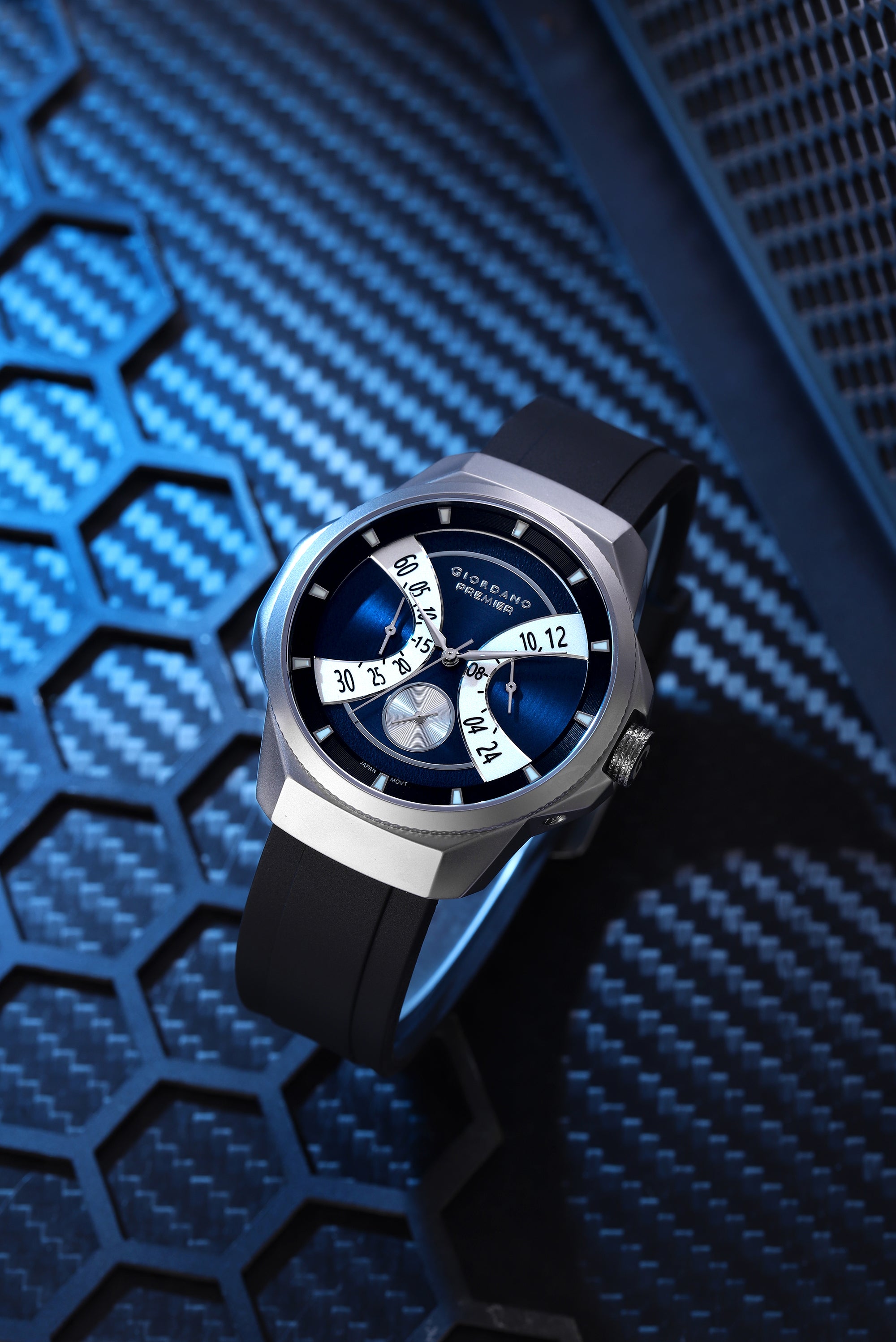 Giordano Premier Nexus Collection Analog Quartz Watch for Men - GZ-50238-01