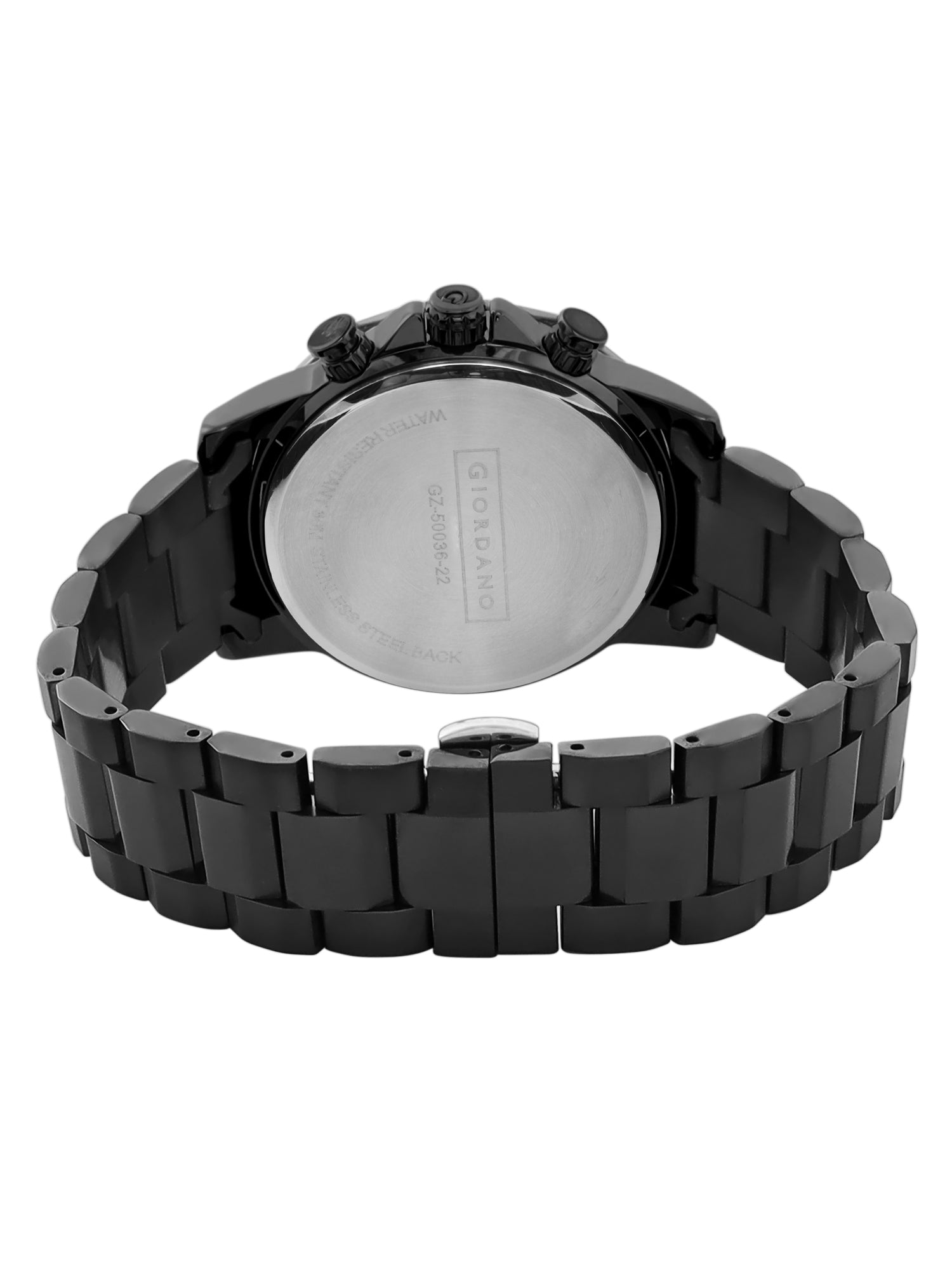 Giordano Analog Wrist Watch for Men Stylish Metal Strap with Water Resistant Multifunction Mechanism Watch GZ-50036-22