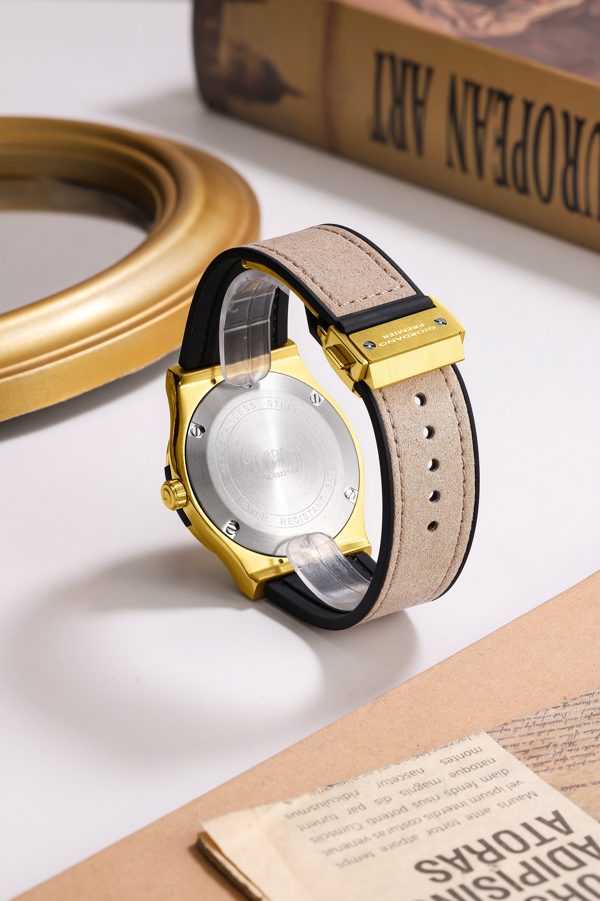 Giordano Premier Aura Collection Analog Quartz Watch for Men - GZ-50227-02