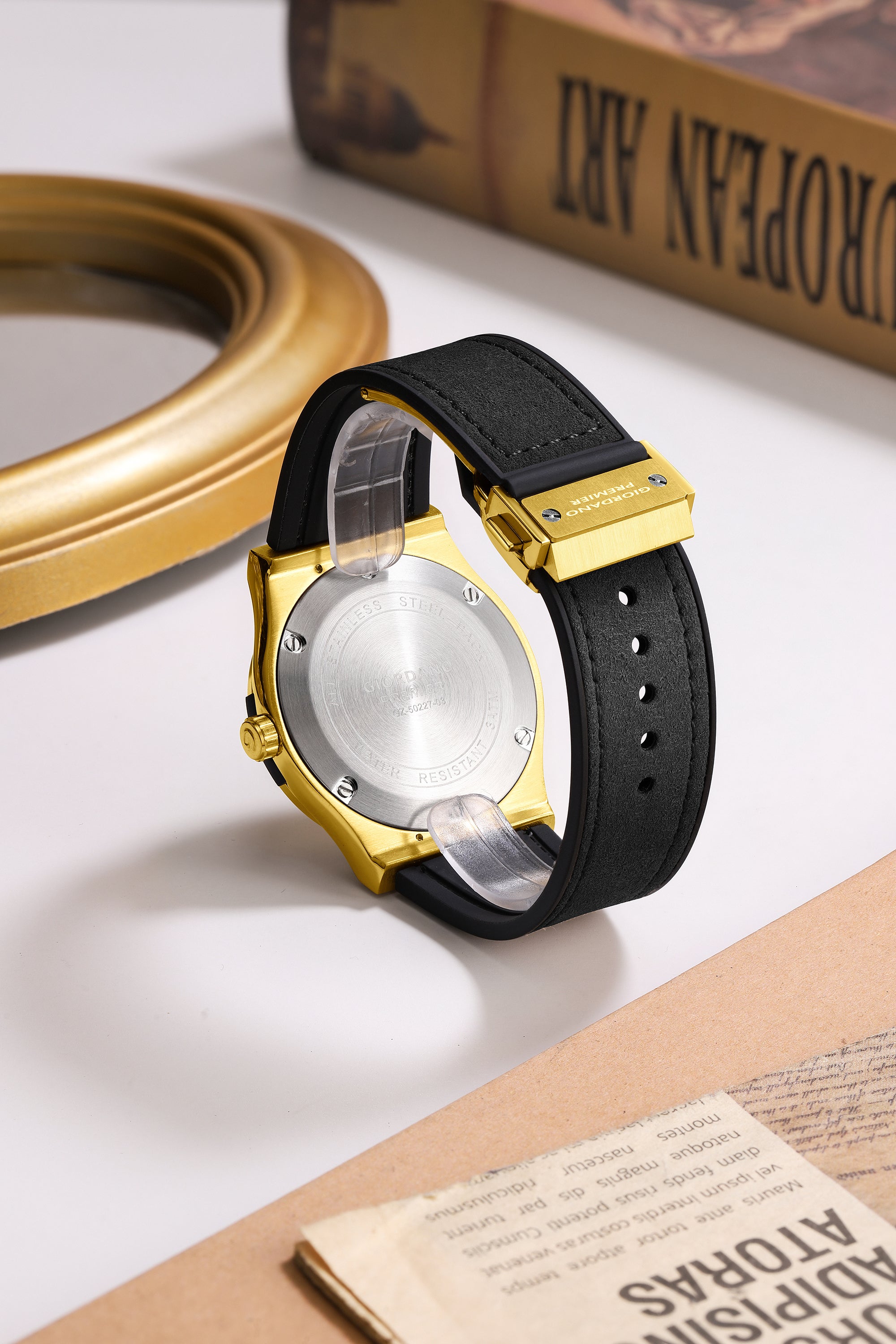 Giordano Premier Aura Collection Analog Quartz Watch for Men - GZ-50227-01
