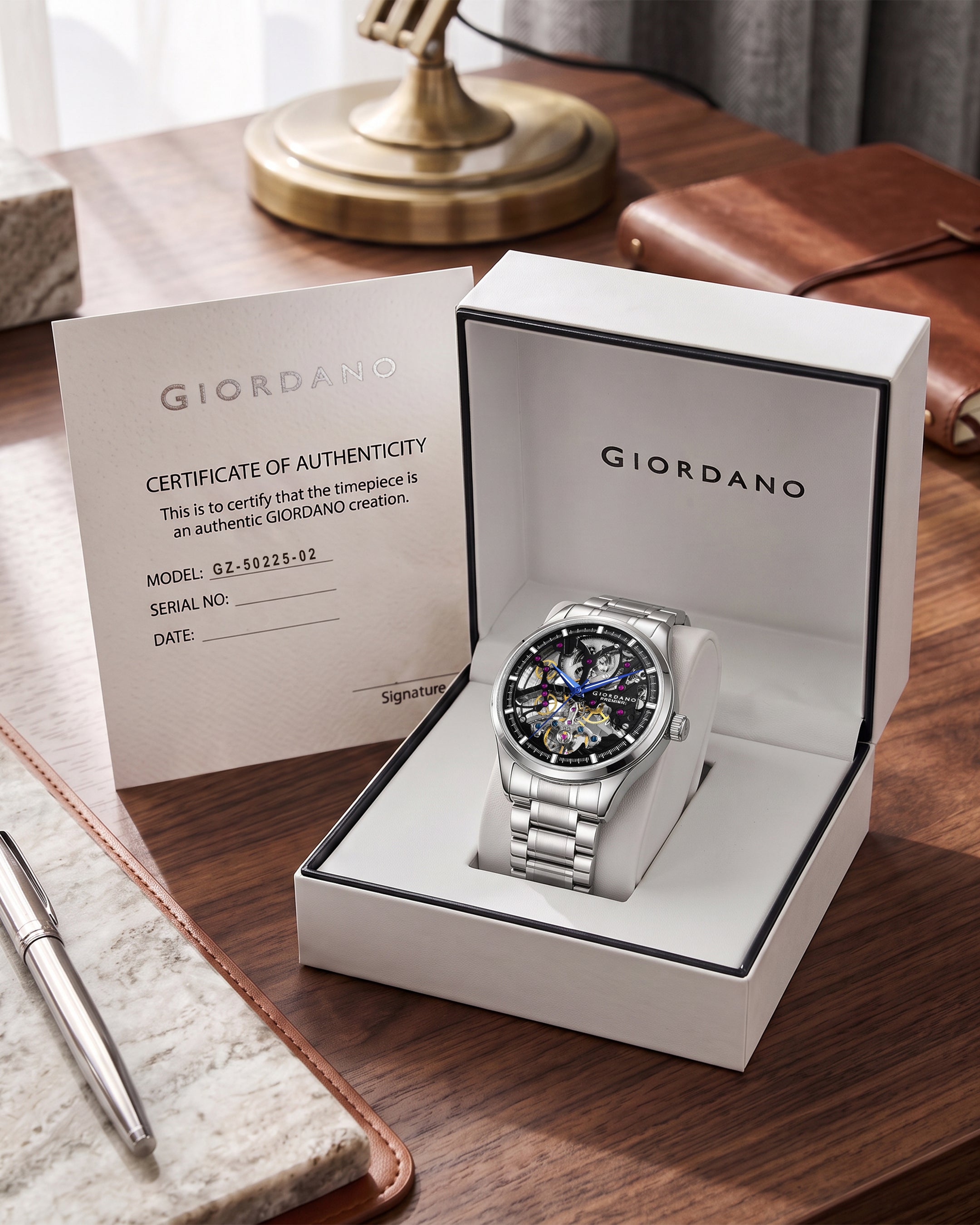 Giordano Premier Fortezza Collection Automatic Watch for Men - GZ-50225-22