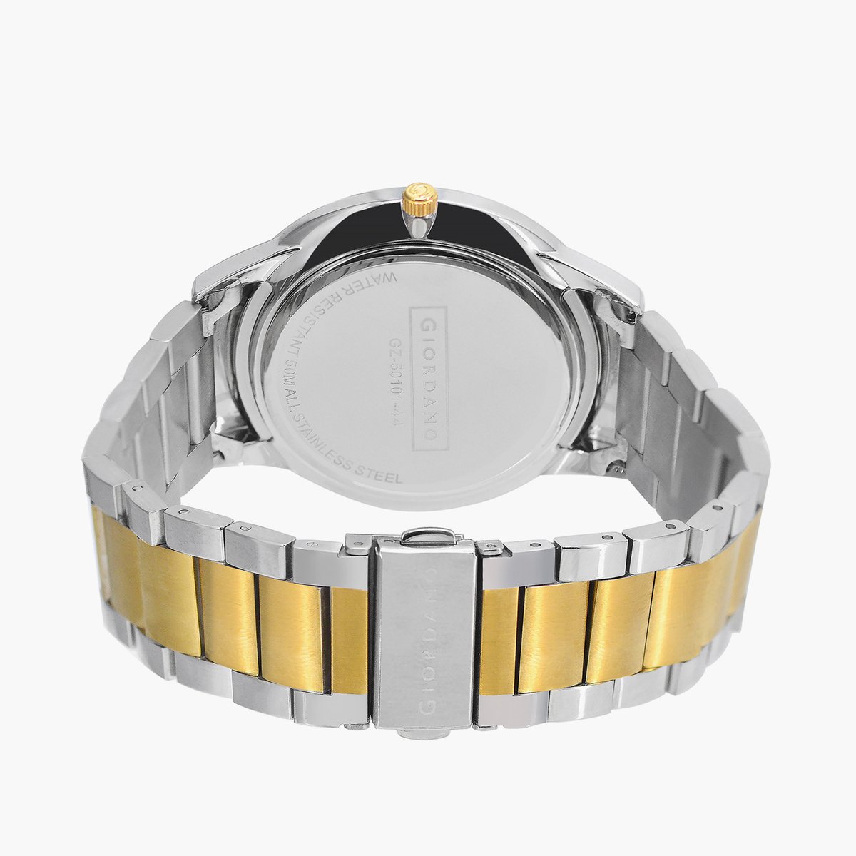 Giordano Analog Stylish Watch for Men & Boys Water Resistant Fashion Watch Round Shape with 3 Hand Mechanism Wrist Watch to Compliment Your Look/Ideal Gift for Male | GZ-50101-44