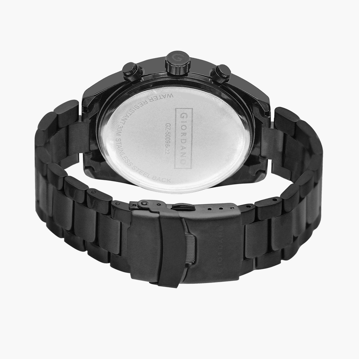 Giordano Multi Function Watch for Men with Round dial, Luminous Hands and Stainless Steel Strap | GZ-50096-22