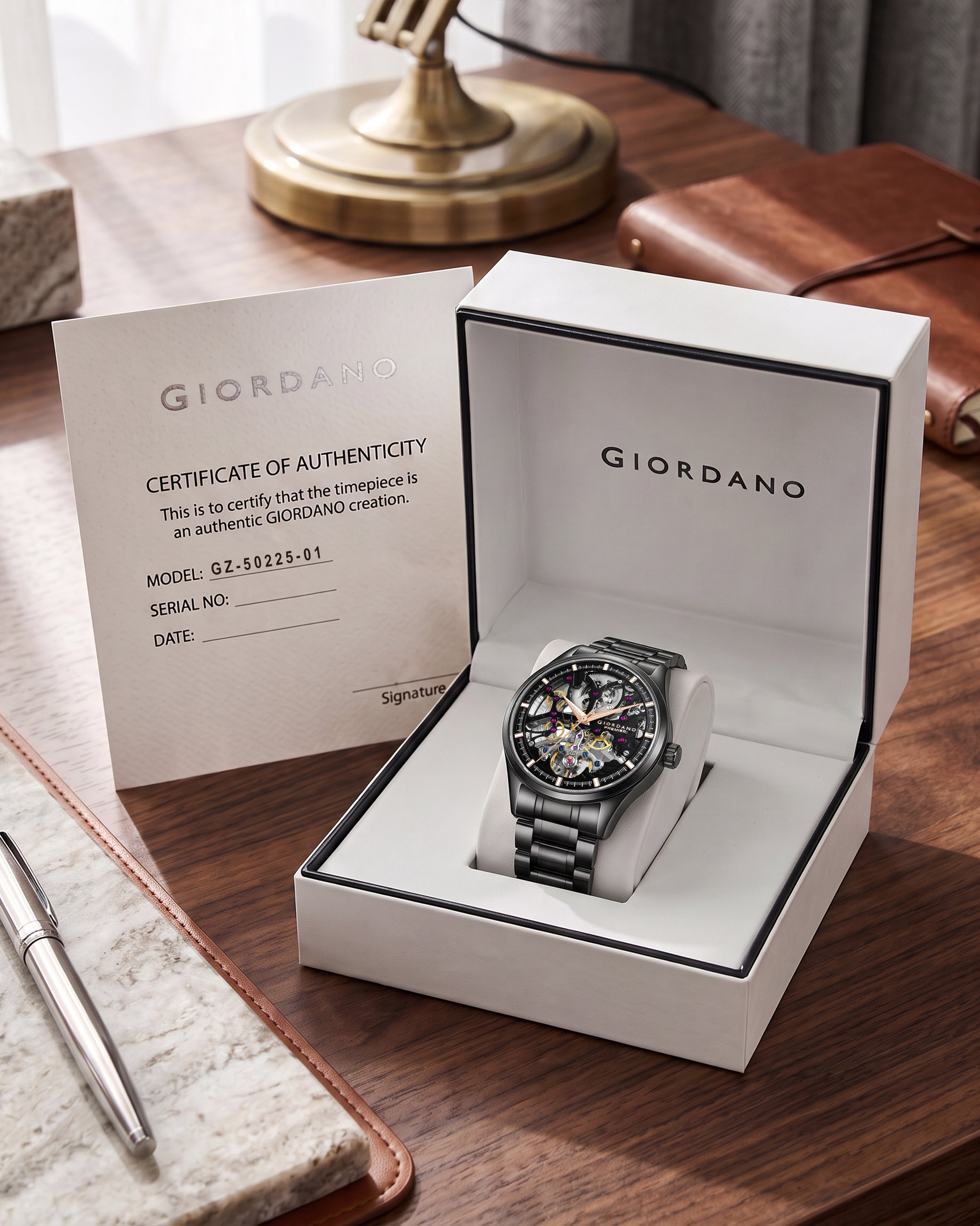 Giordano Premier Fortezza Collection Automatic Watch for Men - GZ-50225-11