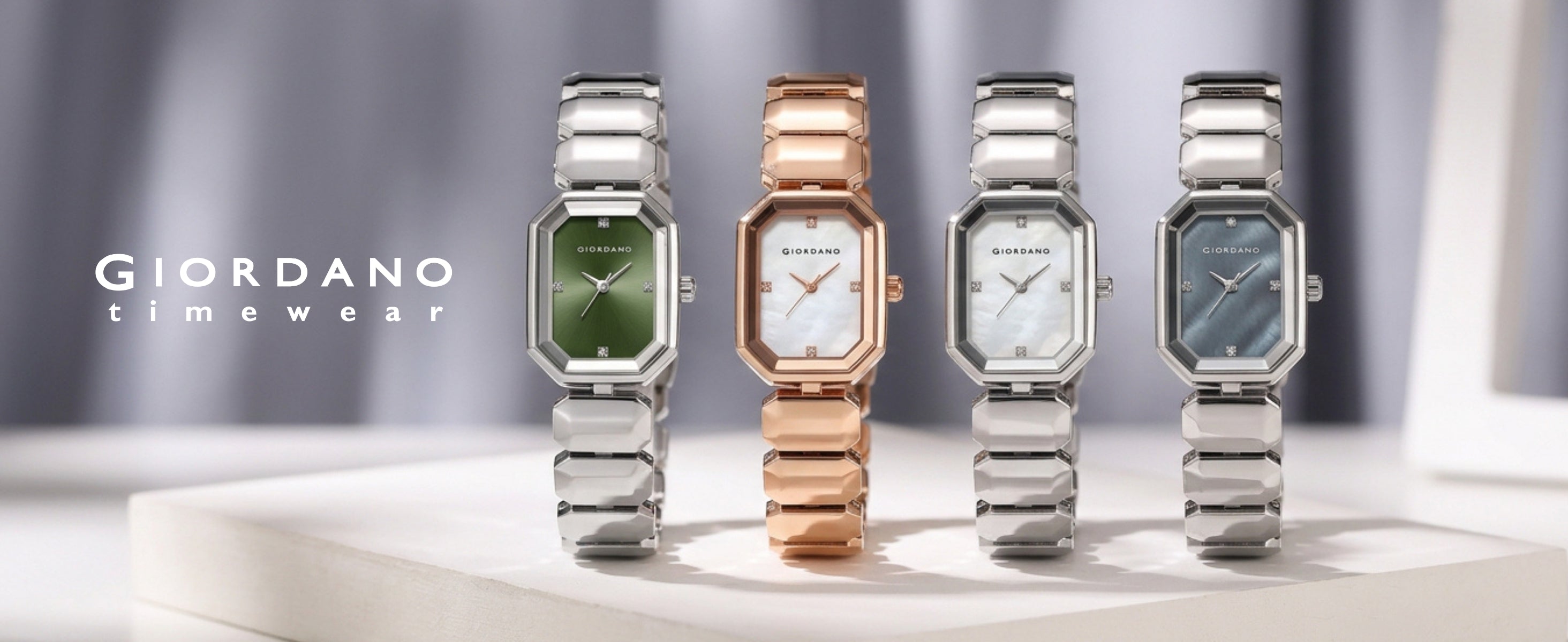 Unique Octagon Shape Dial Women Watch : GZ-60103
