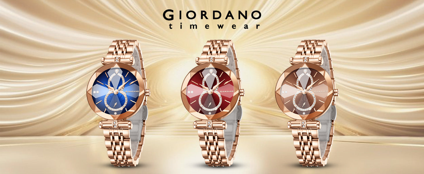 Women Cut Glass Watch : GZ-60092