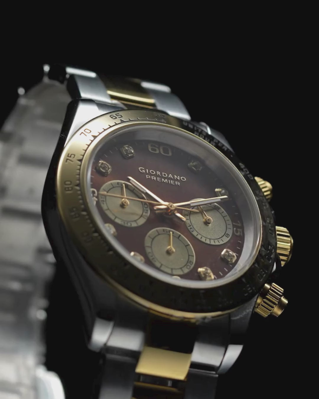 Giordano Premier Eleganza Collection Chronograph Analog Quartz Watch for Men - GZ-50242-01